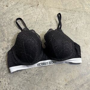 Victoria's‎ Secret Women’s Black Lace Bra Size 38C Intimates Classic Sexy Basics